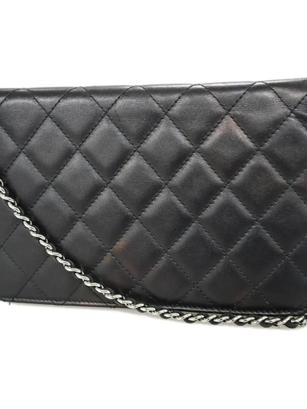 Chanel Calfskin Cambon Ligne WOC Wallet on Chain Shoulder Bag - Picture 2 of 13